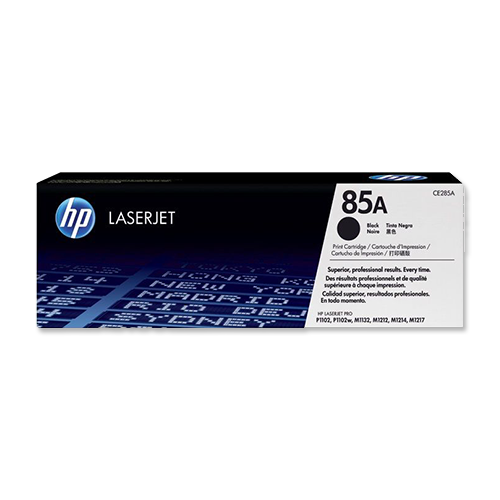 HP 85A Black Toner Cartridge 1,600 Pages Original CE285A Single-pack