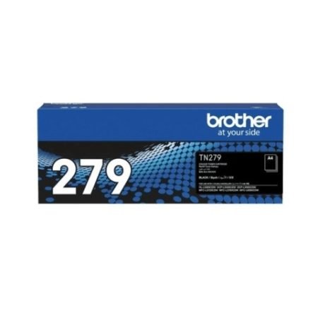 Brother TN-279BK Black Toner Cartridge 1,500 Pages Original 84GT910K141 Single-pack