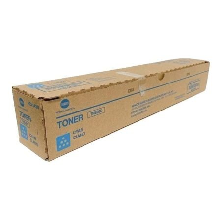 Konica Minolta TN626C Cyan Toner Cartridge 28,000 pages Original TN-626C Single-pack