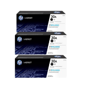 Hp M203dn,CF230a Original 3Pack Black Toner Cartridges 30A
