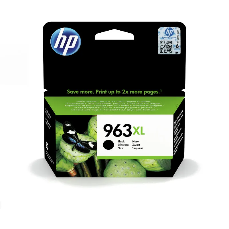 HP 963XL Black Original High Yield Ink Cartridge - 3JA30AE