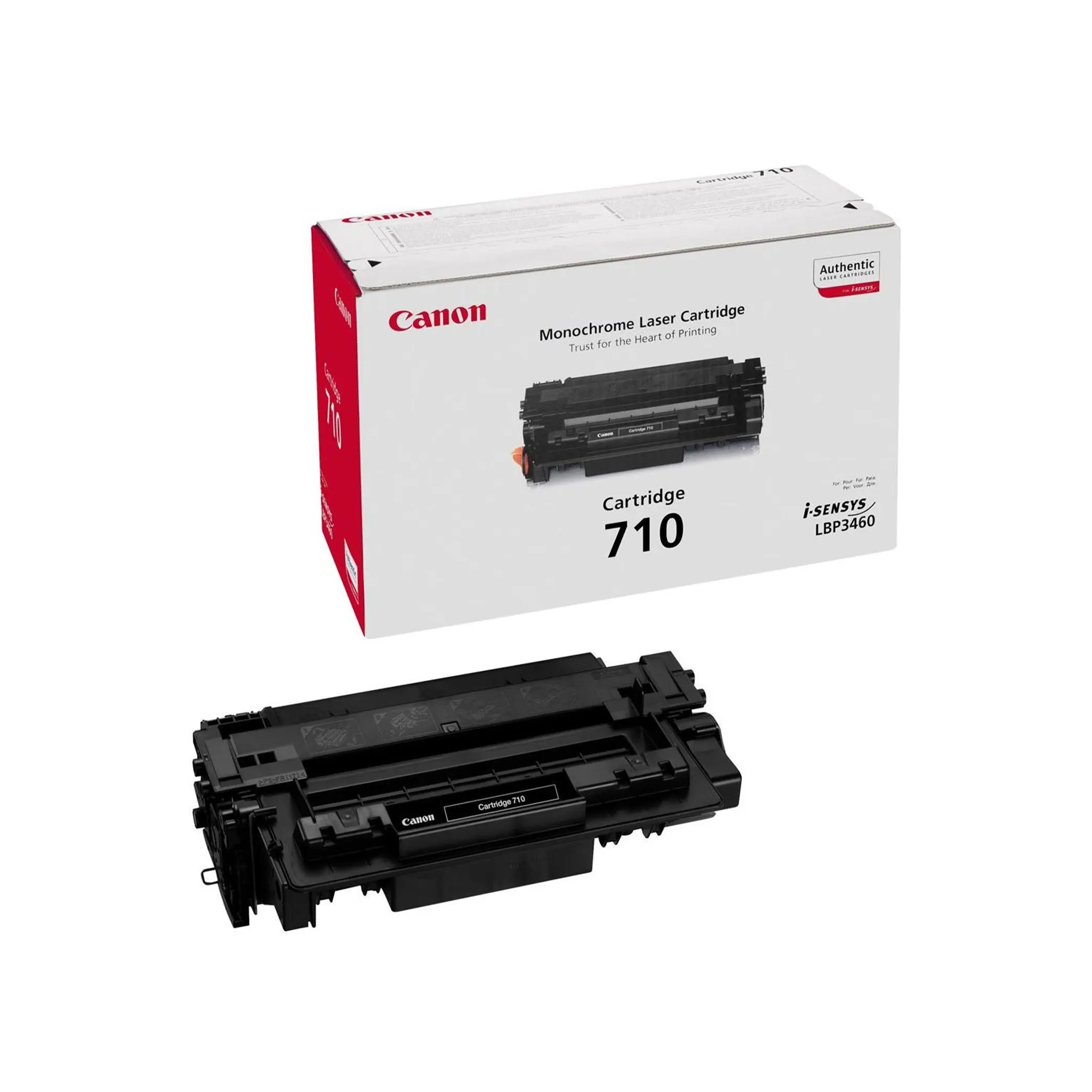 Canon 710 Original Toner Cartridges - Black - C710
