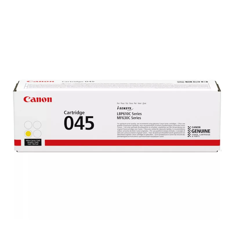 Canon 045 Yellow Original Toner Cartridge - 045Y