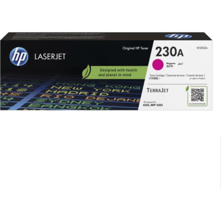 HP 230A Original LaserJet Toner Cartridge - Magenta W2303A