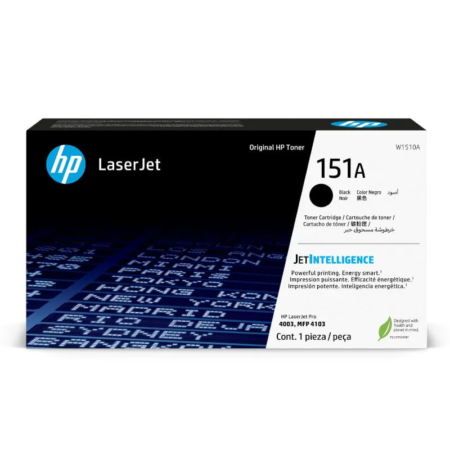 HP 151A Black Original Toner Cartridge - W1510A