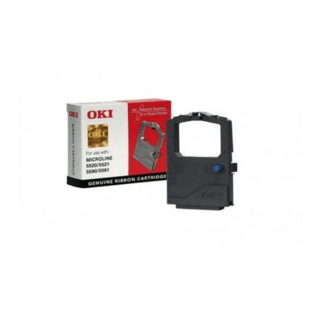 OKI Black Ink Ribbon for ML5520 ML5521 4 Million Characters 01126302
