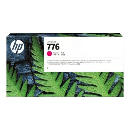 HP 776 DesignJet Chromatic Magenta High Yield Ink Cartridge Original 1XB07A Single-pack