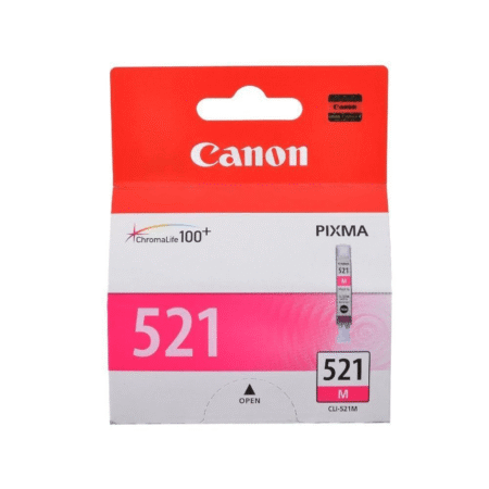Canon CLI-521M Magenta Printer Ink Cartridge Original 2935B004 Single-pack