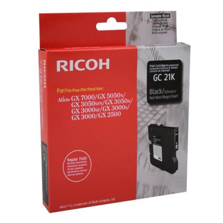 Ricoh Gel Regular Yield 1.5k Black Printer Cartridge Original 405532 Single-pack