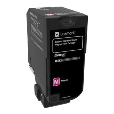 Lexmark CS/CX730 Magenta Toner Cartridge 10,500 Pages Original 71C8HM0 Single-pack