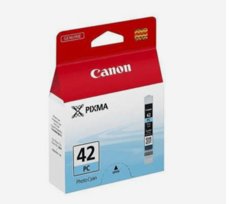 Canon CLI-42 Photo Cyan Standard Yield Printer Ink Cartridge Original 6388B001 Single-pack
