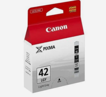 Canon CLI-42 Light Grey Standard Yield Printer Ink Cartridge Original 6391B001 Single-pack