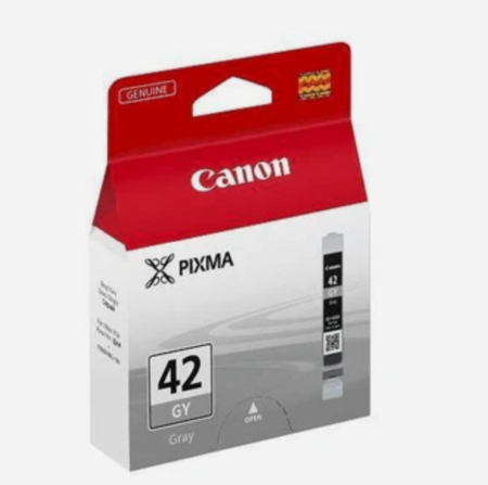Canon CLI-42 Grey Standard Yield Printer Ink Cartridge Original 6390B001 Single-pack