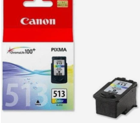Canon CL-513 Colour High Yield Printer Ink Cartridge Original 2971B007 Single-pack