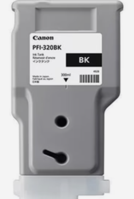 Canon PFI-320BK Black Printer Ink Cartridge Original 2890C001 Single-pack