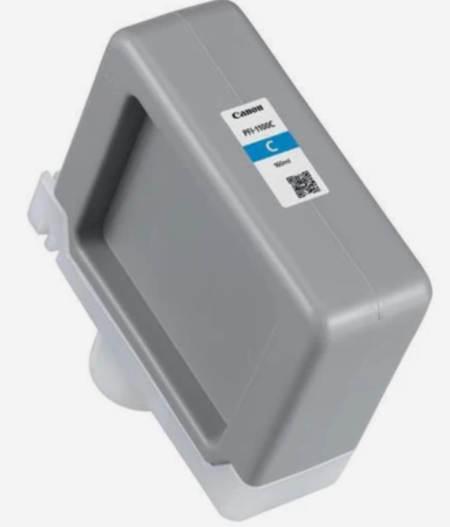 Canon PFI-1100C Cyan Printer Ink Tank Cartridge Original 0851C001 Single-pack