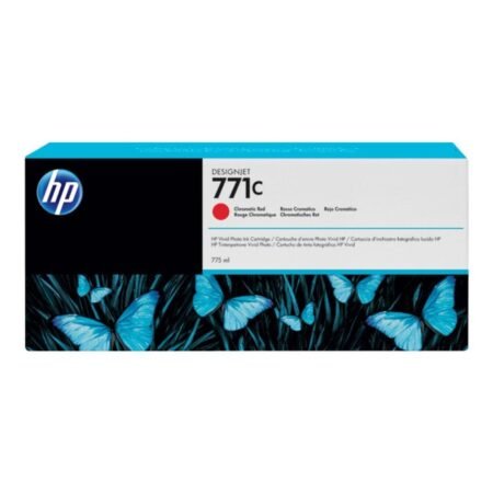 HP 771C DesignJet Chromatic Red Standard Yield Ink Cartridge Original B6Y08A Single-pack