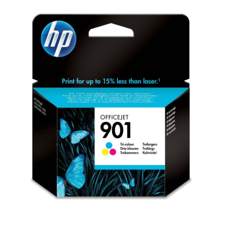 HP 901 Tri-color Standard Yield Printer Ink Cartridge Original CC656AE Single-pack