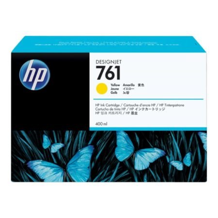 HP 761 DesignJet Yellow Ink Cartridge Original CM992A Single-pack