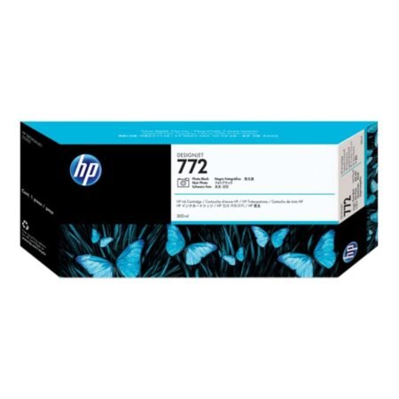 HP 772 DesignJet Photo Black Standard Yield Ink Cartridge Original CN633A Single-pack