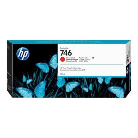 HP 746 DesignJet Chromatic Red Standard Yield Ink Cartridge Original P2V81A Single-pack