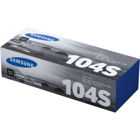 Samsung MLT-D104S Black Toner Cartridge 1,500 Pages Original SU748A Single-pack